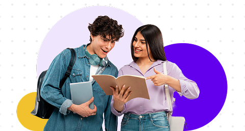 Students studying together